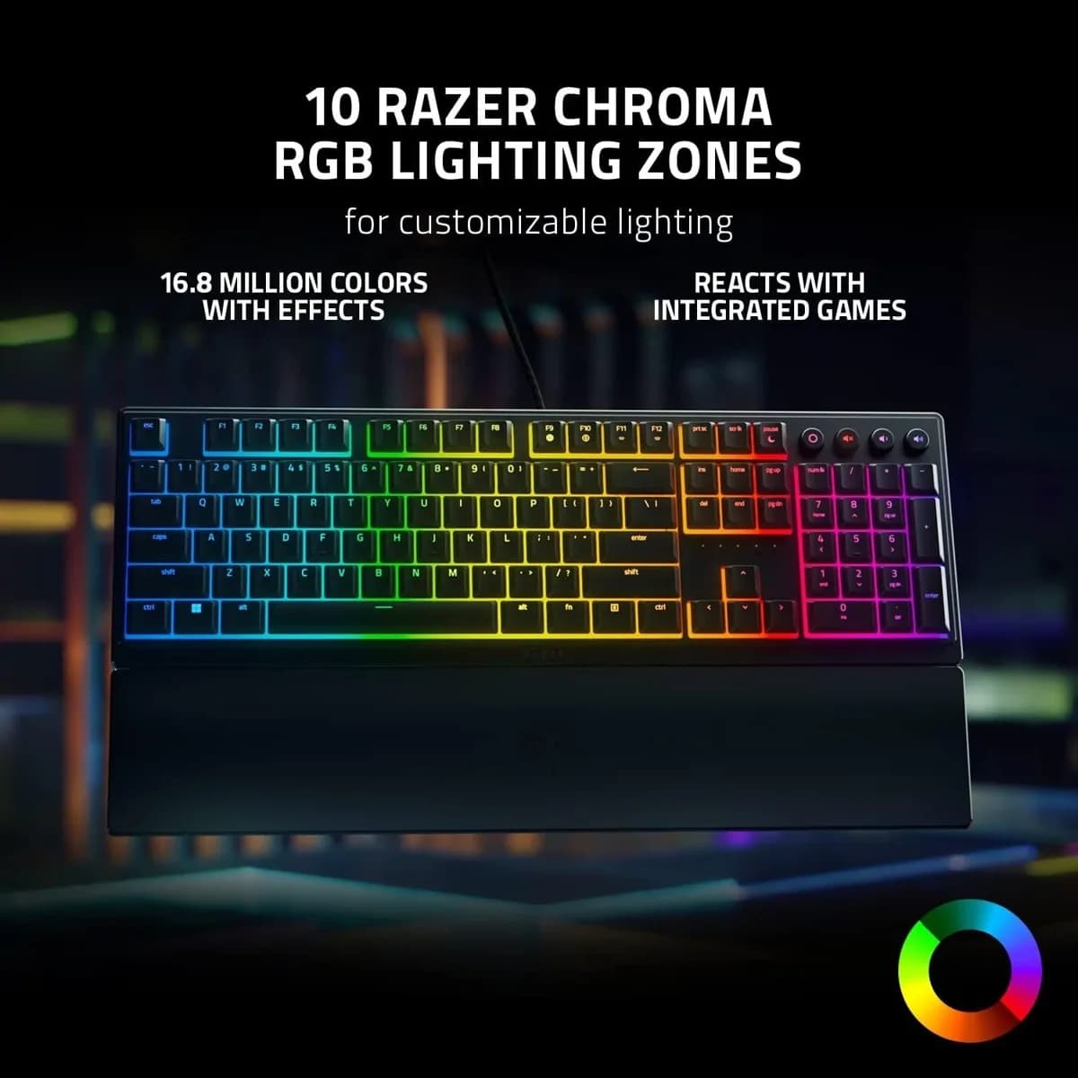 Razer Ornata V3 Gaming Keyboard – Rz03-04460200-r3u1 2