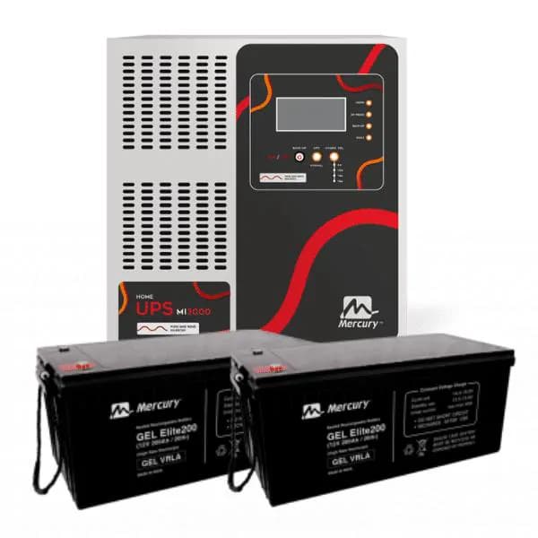 Mercury Pure Sine Wave 3KVA MI 3000VA Inverter – 24VDC 1900W 2