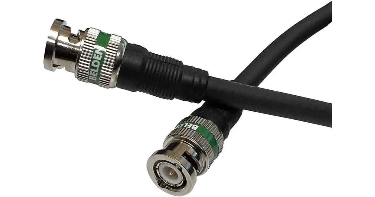 HD-SDI BNC Male to Male Coaxial Video Cable 100m 4