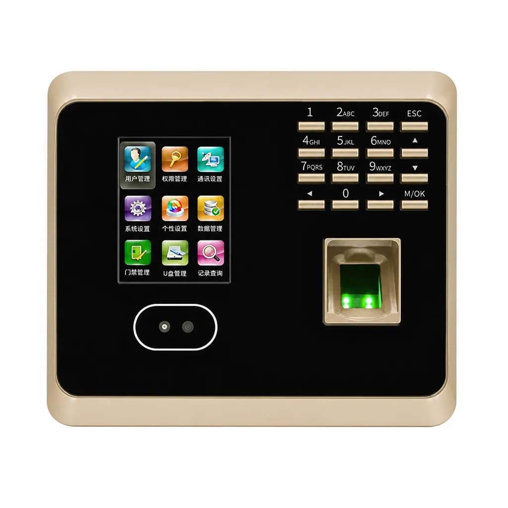 UF100 Plus, Facial & Fingerprint Time Attendance Machine,USB / Wi-Fi / TCP/IP