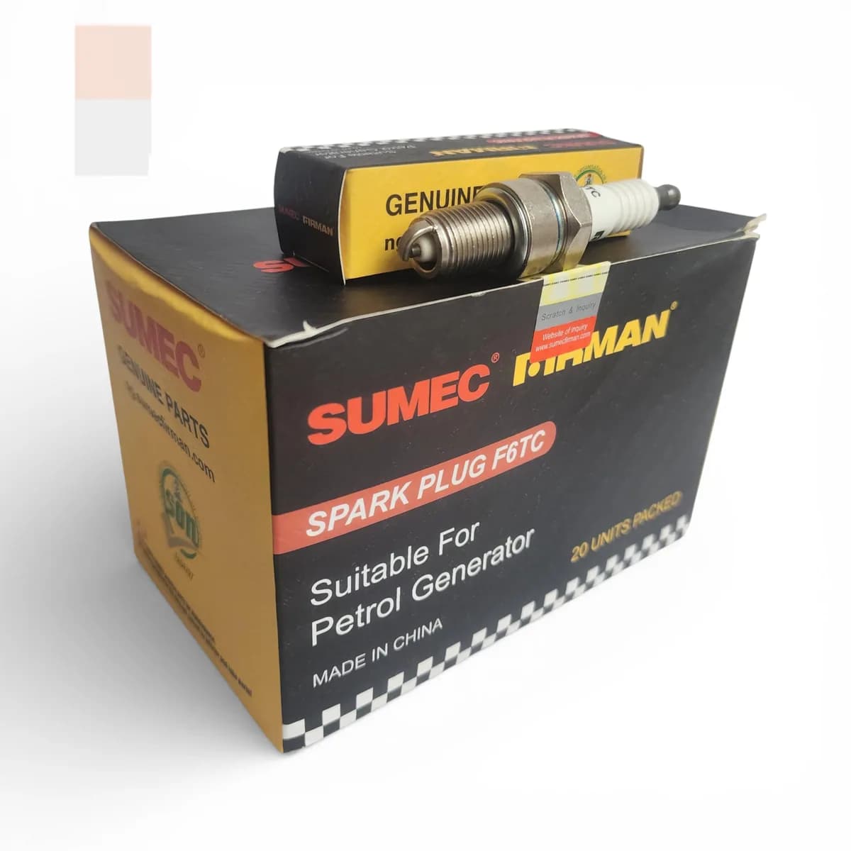 Sumec Firman F6TC Petrol Generator Spark Plug 3