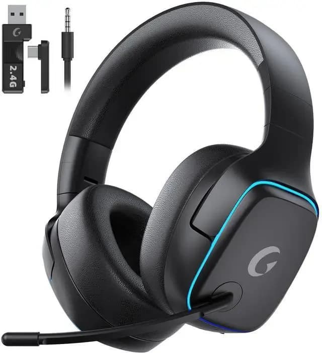 Captain 780 2.4ghz Wireless Gaming Headsets For Ps5/ Ps4 Pc Switch With Noise Canceling Mic 4