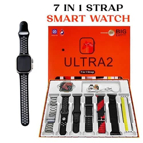 Ultrasport Ultra 2 Smart Watch 2.01” Display 7-in-1 Strap 2