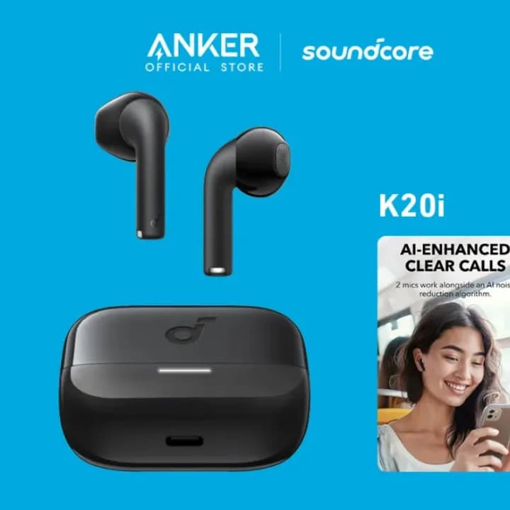 Anker Soundcore K20i Earbuds With Mic 13mm 5.3- Black 5
