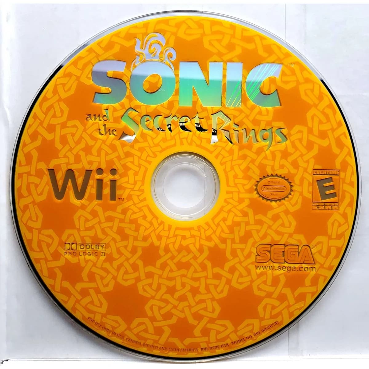 Sega Sonic And The Secret Rings Nintendo Wii 2