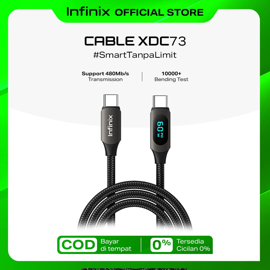 XDC73(Type C to Type C)60WBraided Wired 3A 4