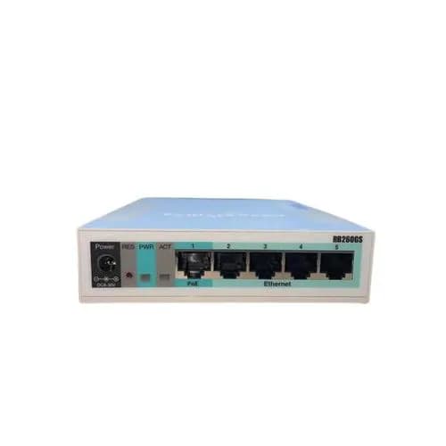 MikroTik RB260GS CSS106-5G-1S 5-Port Gigabit Smart Switch 2