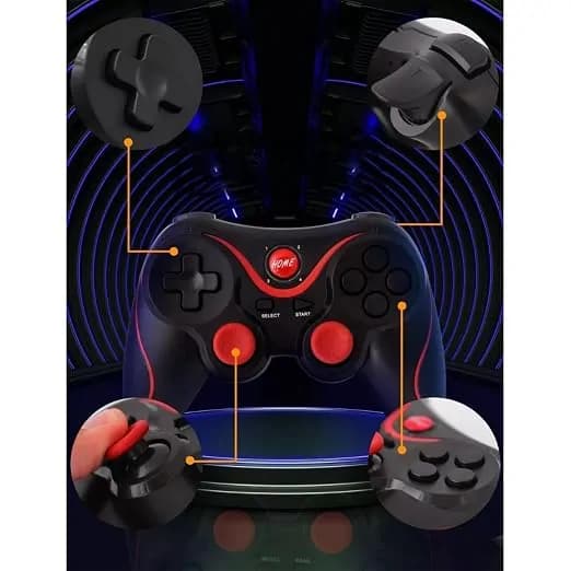 X3 Bluetooth Gamepad Controller For Android, IOS, PC, PS3 4