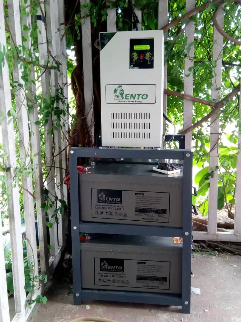 LENTO 7.5KVA 96V Pure Sine Wave Inverter for Home & Office 3