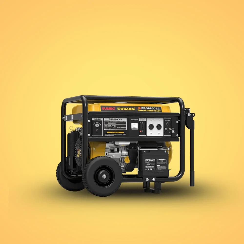 Sumec Firman SPG8800E2 6.6kVA Key Start Generator 2
