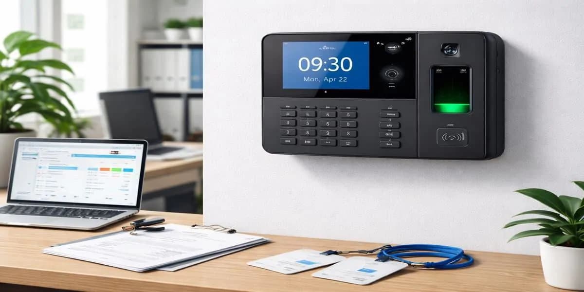 Bio-metric Time Attendance Recording Machine 4