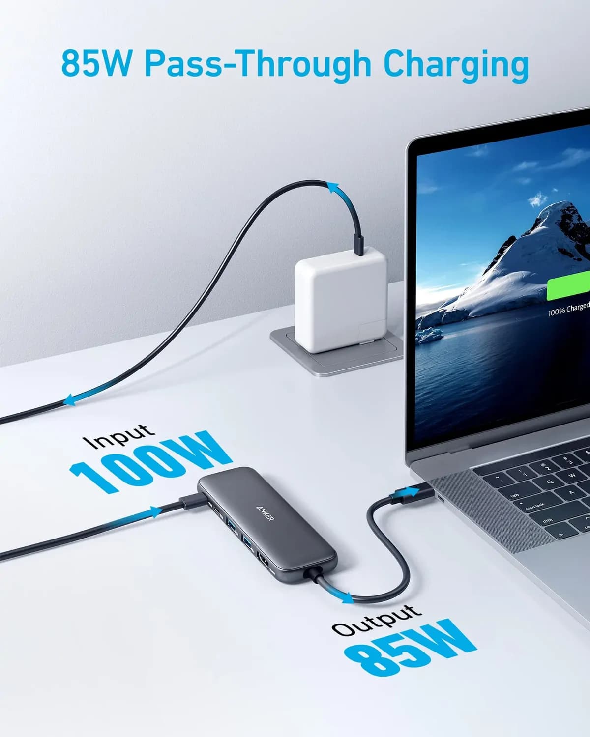 Anker 332 A8355 5-in-1 USB-C Hub 4K HDMI 5