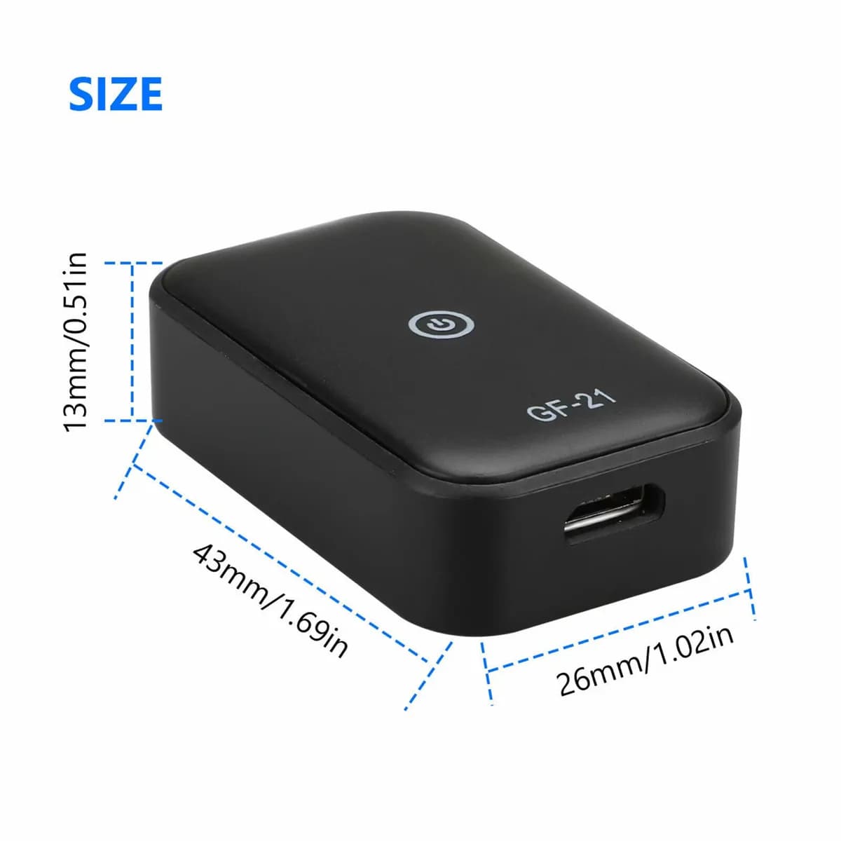 GF21 Mini GPS Car Tracker with Voice Recording 3