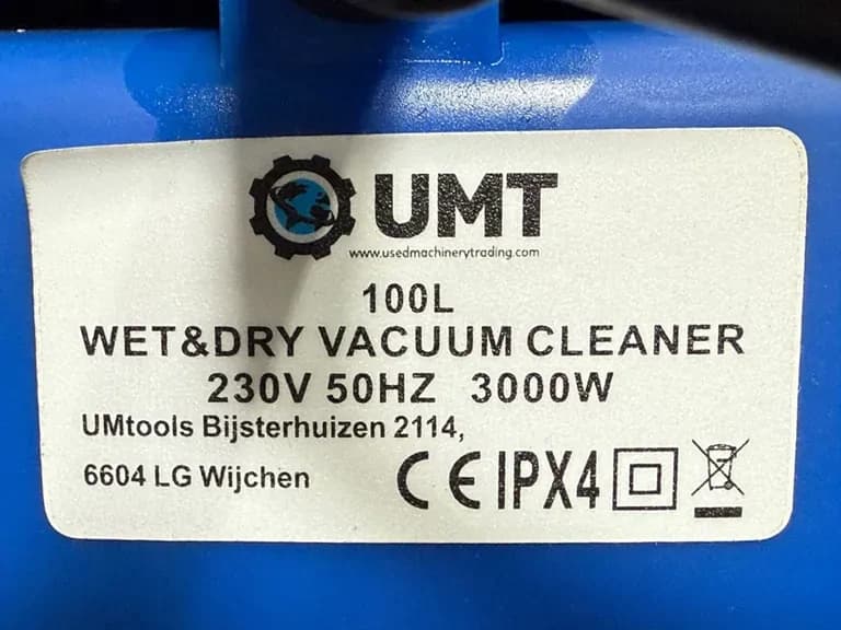 Wet & Dry Vacuum 3 Motors - 100L 4