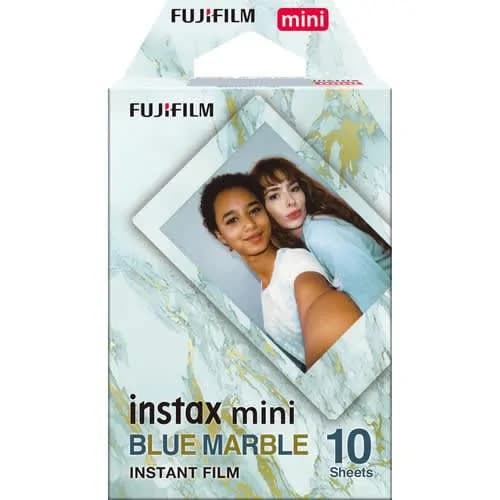 Fujifilm Instax Mini Film, Marble Blue (10 Exposures) 4