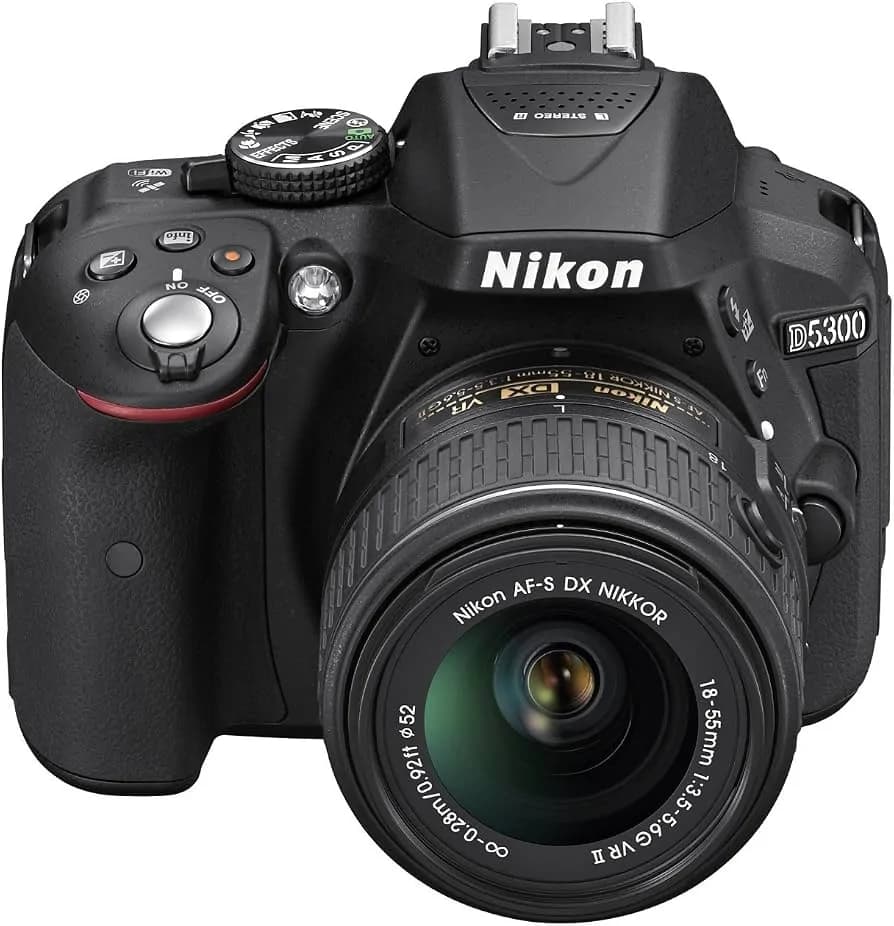 Nikon D5300 24.2 Mp Cmos Digital Slr Camera With 18-55mm 3