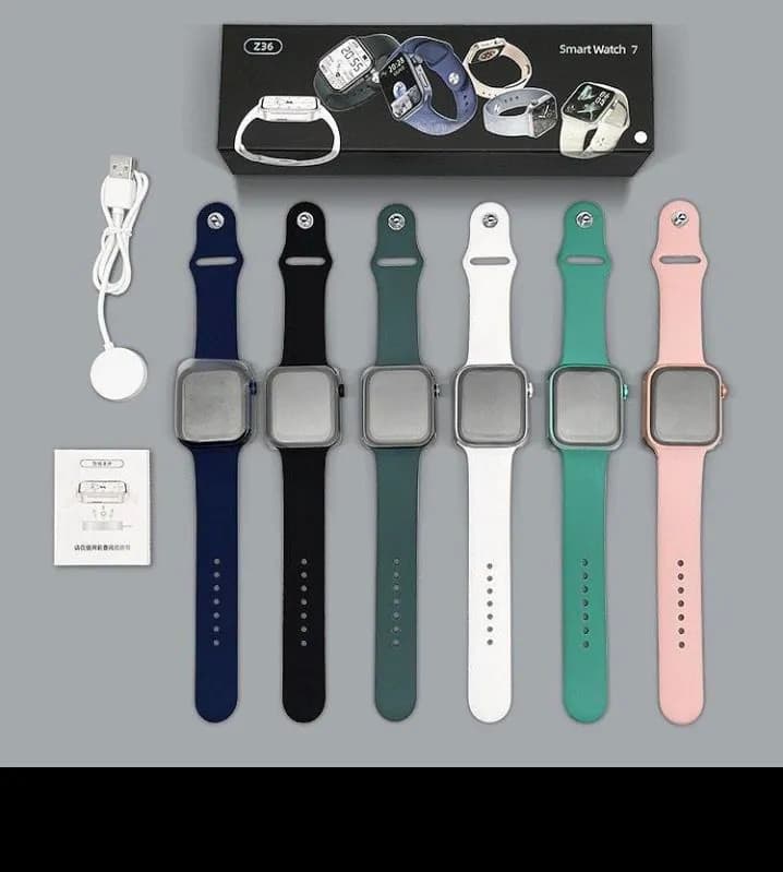 Z36 Series 7 Wireless Charging Smart Watch — Green 2
