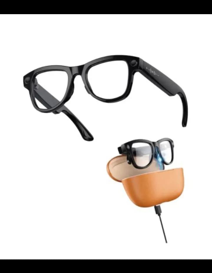 2000W Pixel M02 Ultra Smart Sunglasses, 2 Lens & Charging Case, 4K Video Camera, AI Photo Translation chop 4