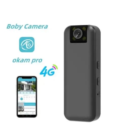 Cb77 4g Clip-on Mini Wearable Camera Hd Body Cam Night Vision 2