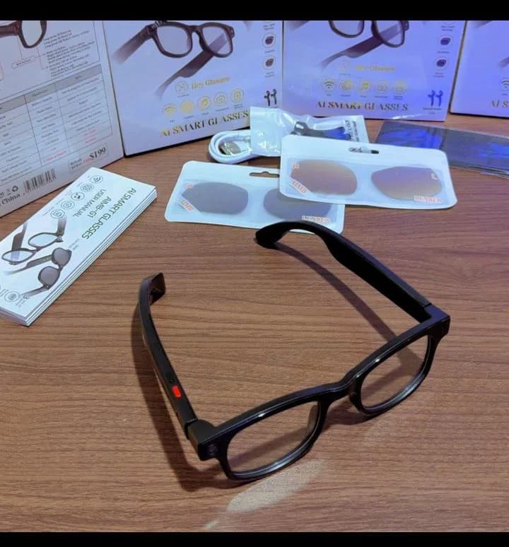 Smart Glasses Camera Video Picture And Surveillance With 3 Set Of Changeable Lenses 4