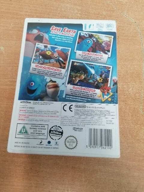 Monsters Vs. Aliens Nintendo Wii Action Adventure Pal 6