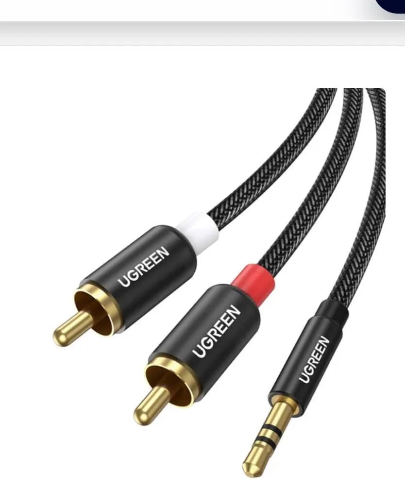 3.5mm Jack To 3 Rca Male Audio Video Av Cable Aux Stereo Cord 4