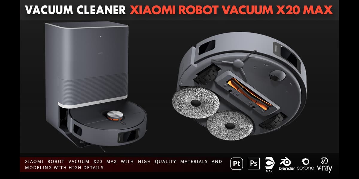 Xiaomi Robot Vacuum X20 Max 3
