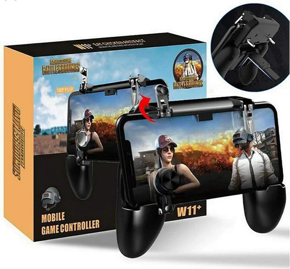 W11 Gamepad PUBG Mobile Phone Game Controller 4