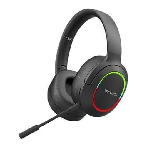 L800 Foldable Rgb & Enc Noise Reduction Wireless Gaming Headset With Microphone(black)