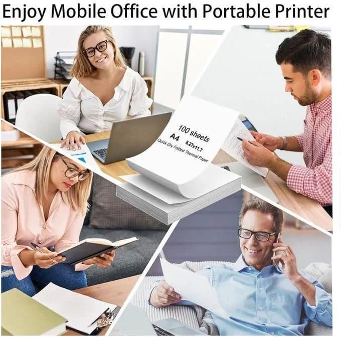 A4 Thermal Stright Paper For A4 Inkless Printer 2