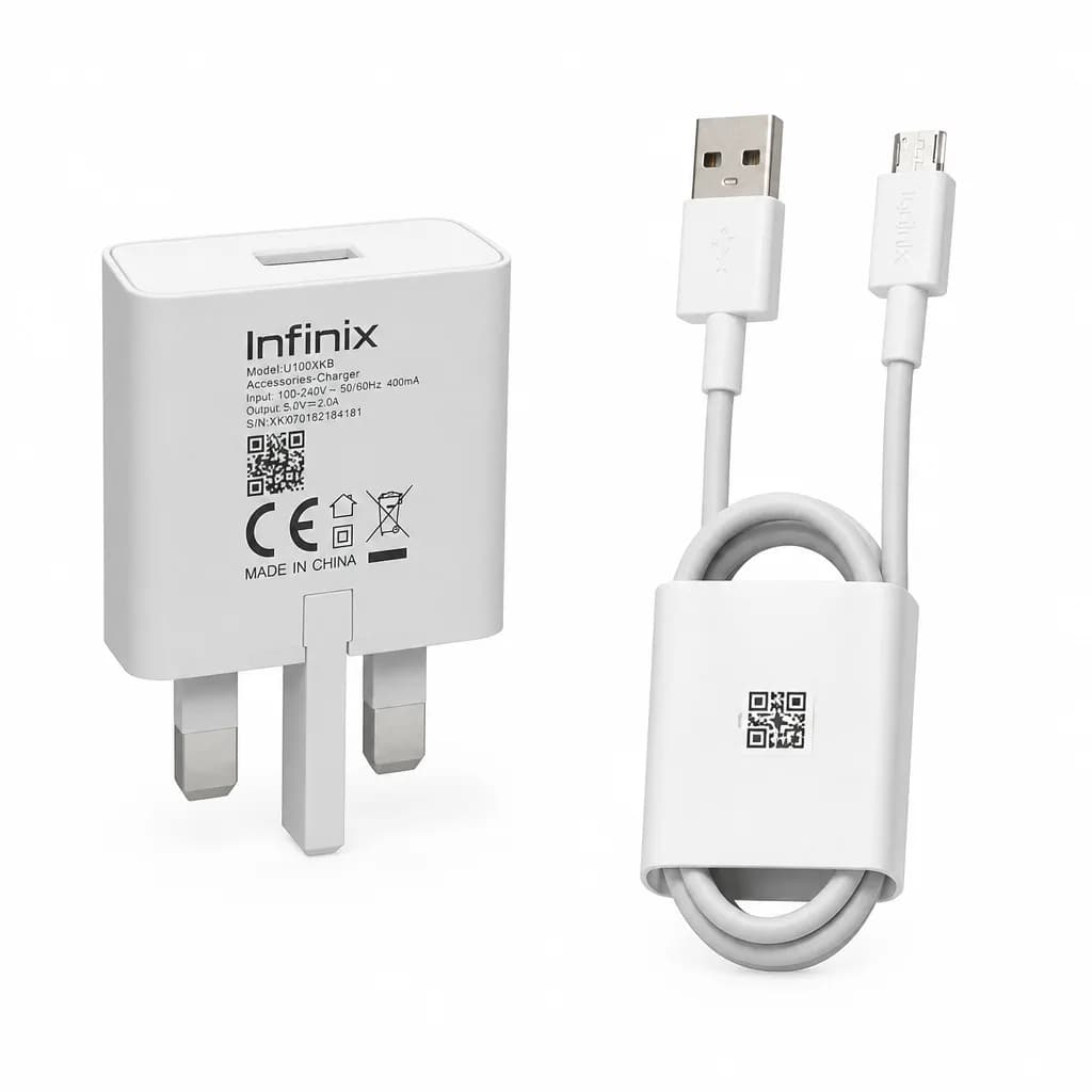 Infinix XC08 KIT 10W UK + MICRO (U100XKB+XDM52) 3PINS