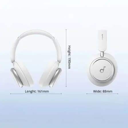 Anker Soundcore Space Q45 Wireless Noise Cancelling Headphones White 3