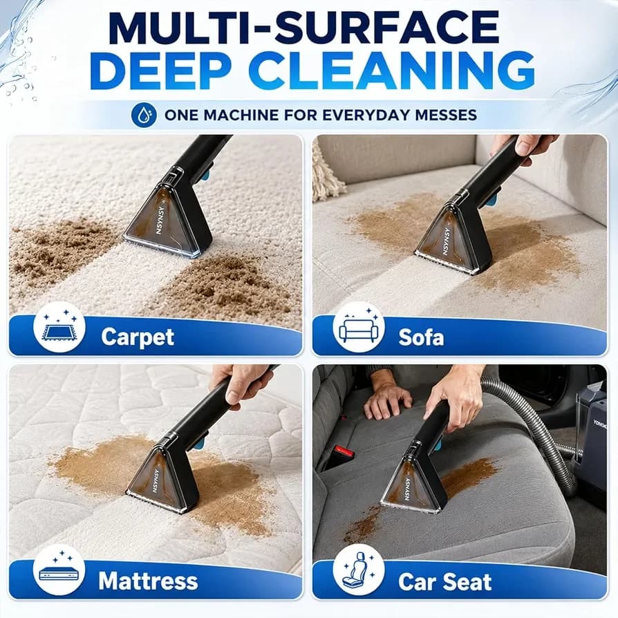 Spear And Jackson Predator Carpet Cleaner - 600W 4