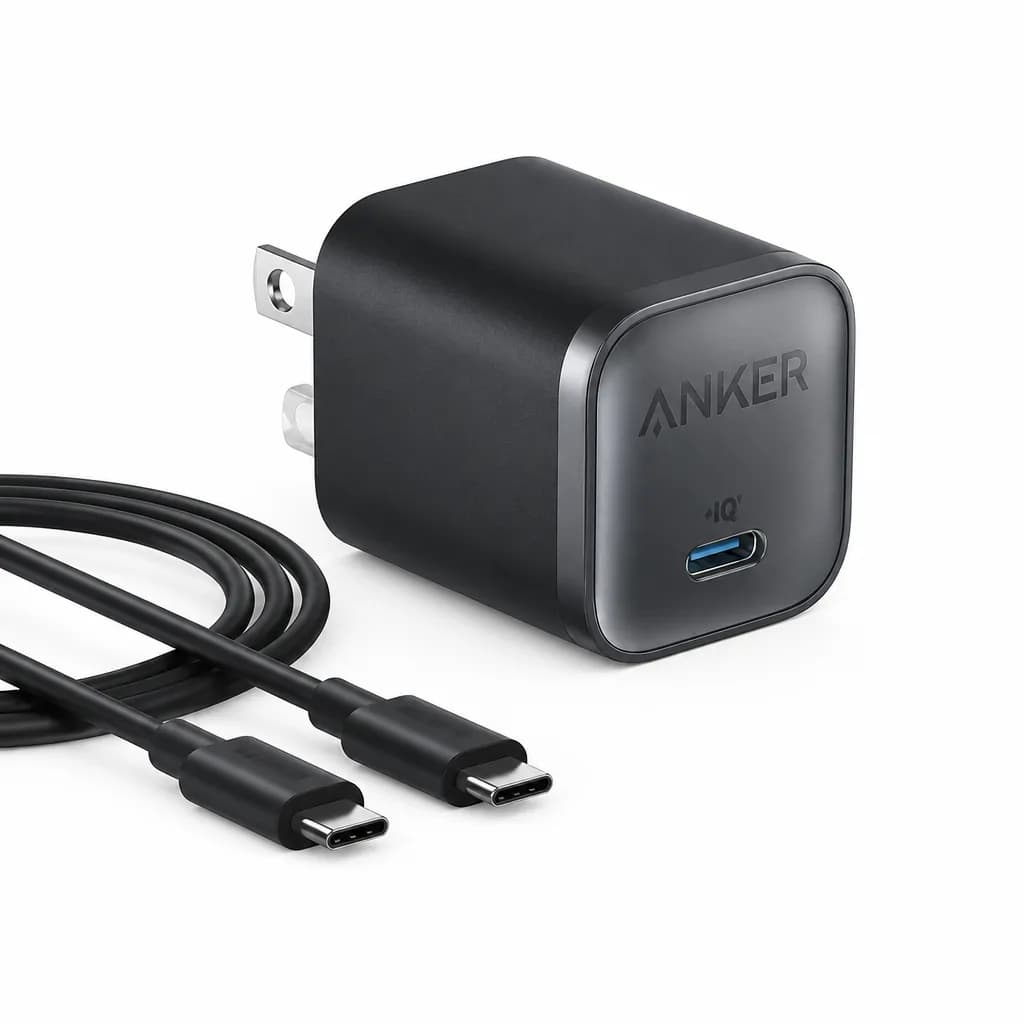Anker Nano Charger 45w With Usb-c Cable