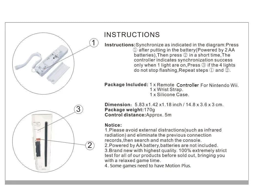 Nintendo Wii Remote And Nunchuk Controller 5