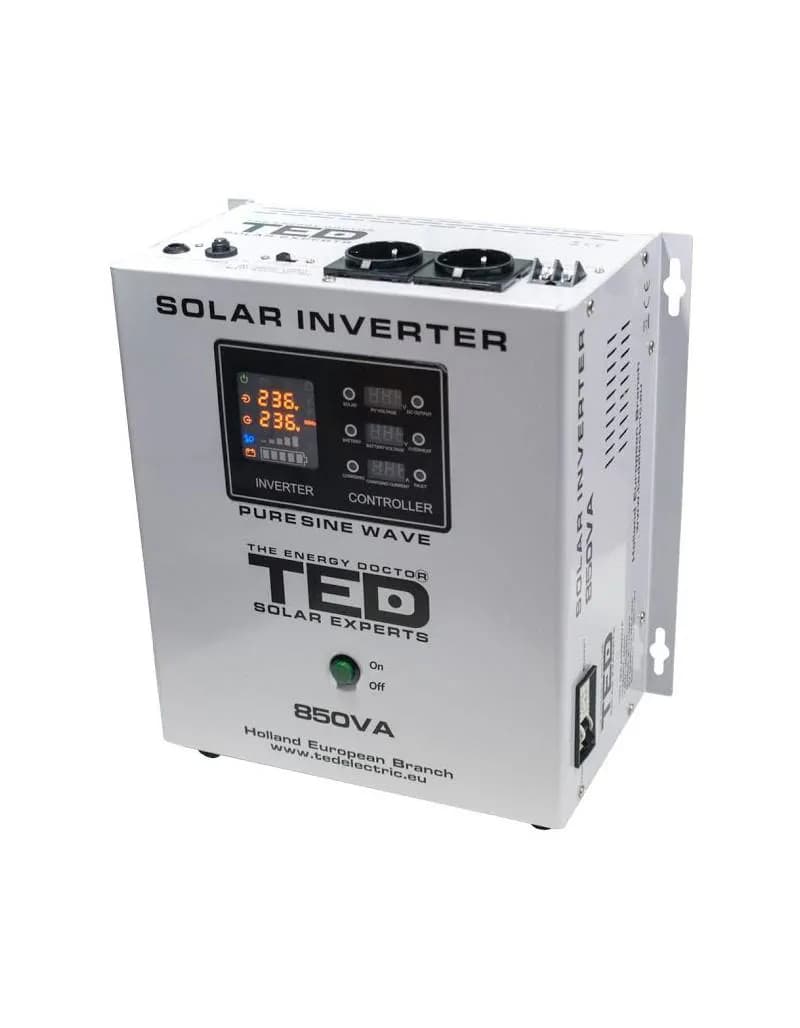 850VA 12V Pure Sine Wave Solar Hybrid Inverter 2