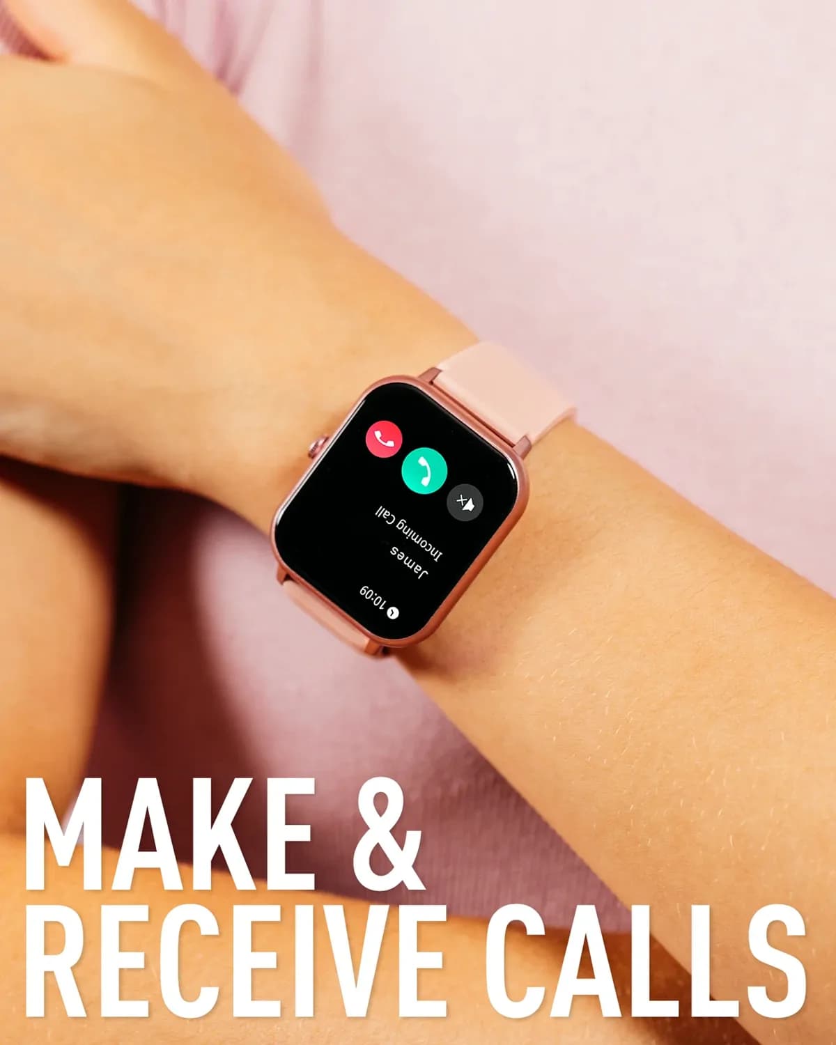 Smart Watch Strap -42-45mm Pink 3