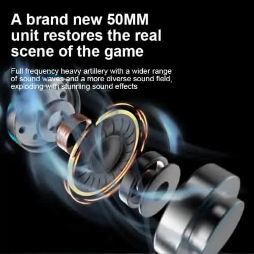 Aula S606 Usb Wired Gaming Headset With Microphone White 4
