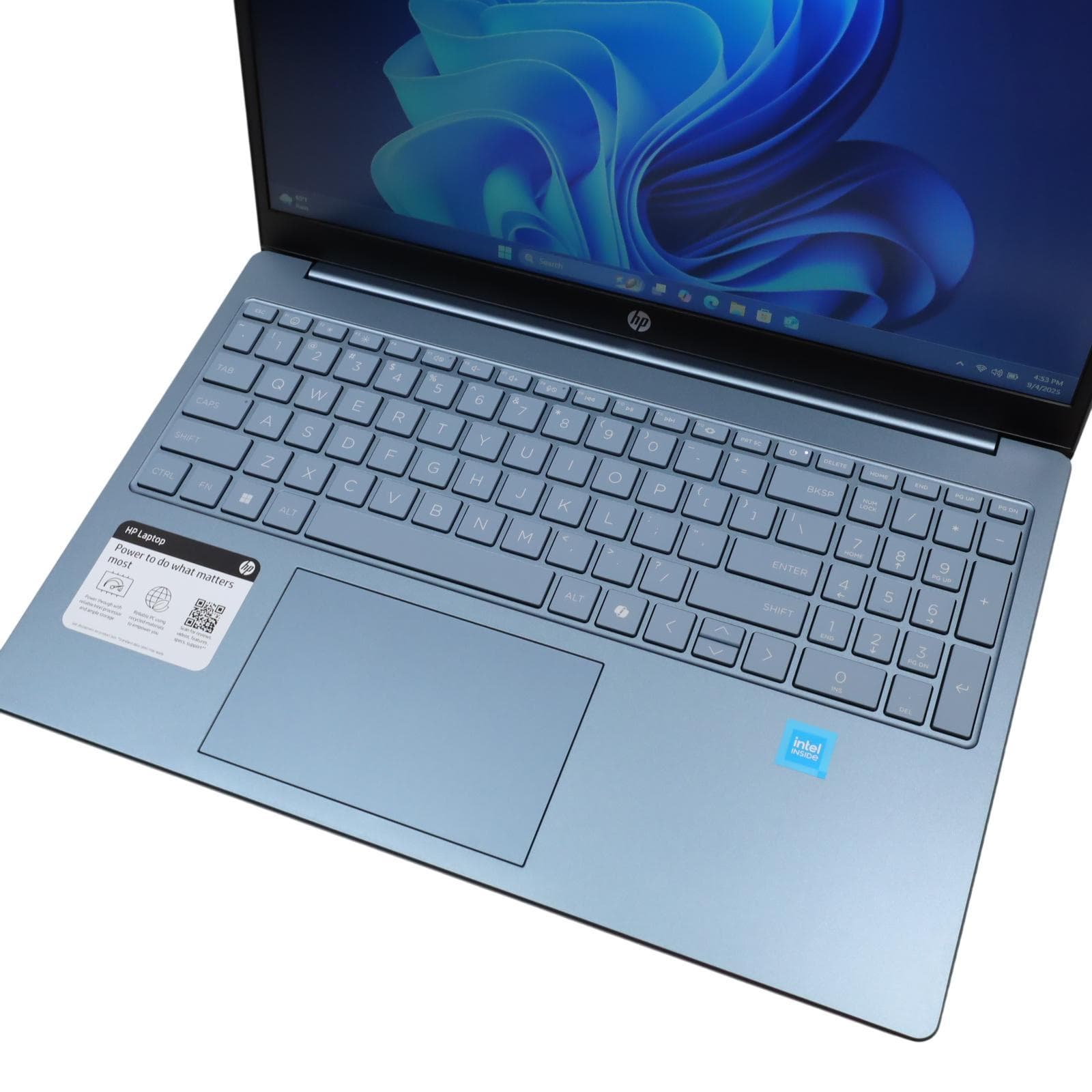 HP 15-fd0082wm Notebook PC 4GB DDR4 128GB 15.6 inch HD Windows 11 Home 4