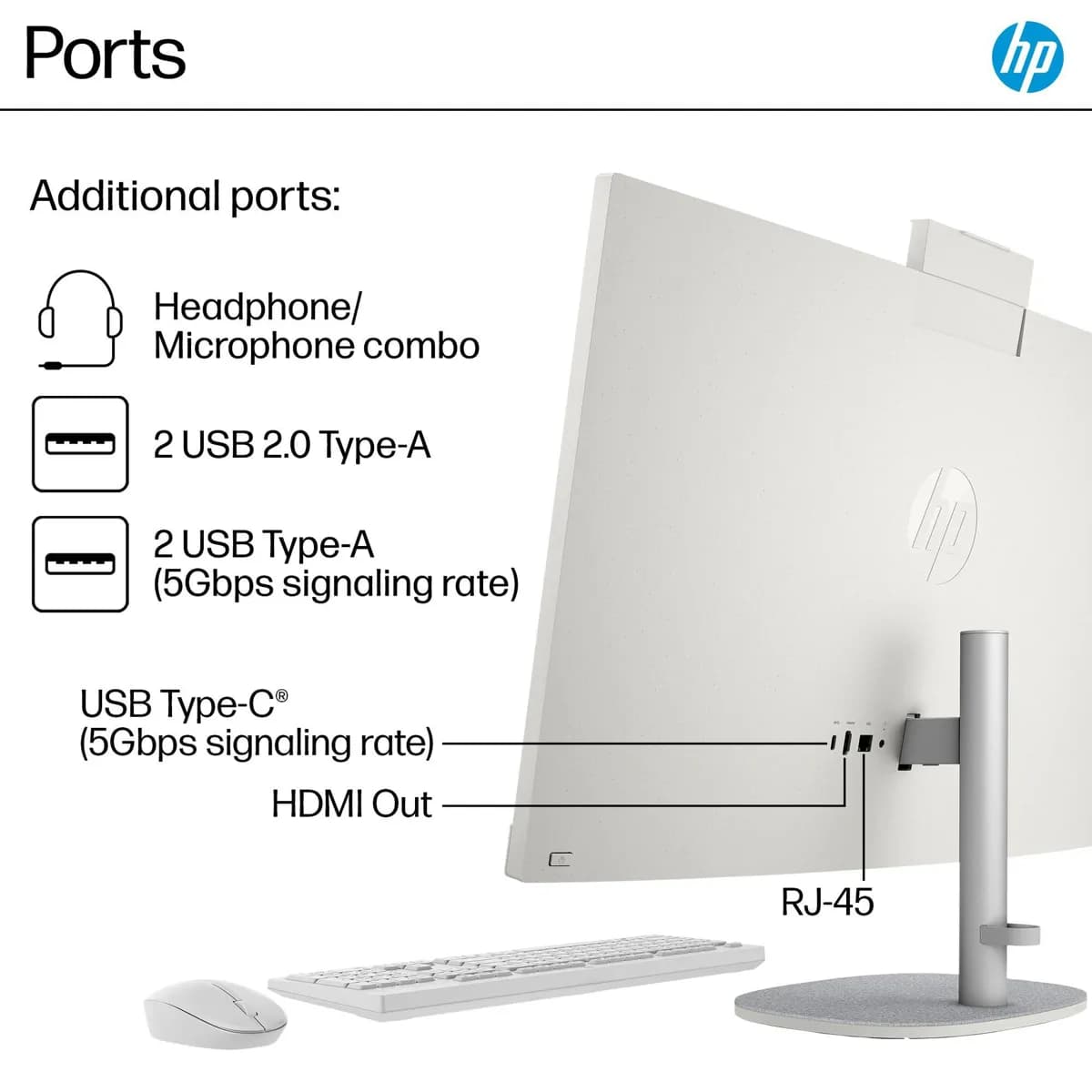 HP27-cr2074All-in-OneDesktopIntelCoreUltra7255U16GB DDR51TB PCIeWindows11Home27-Inchfullhdipsdisplay 4