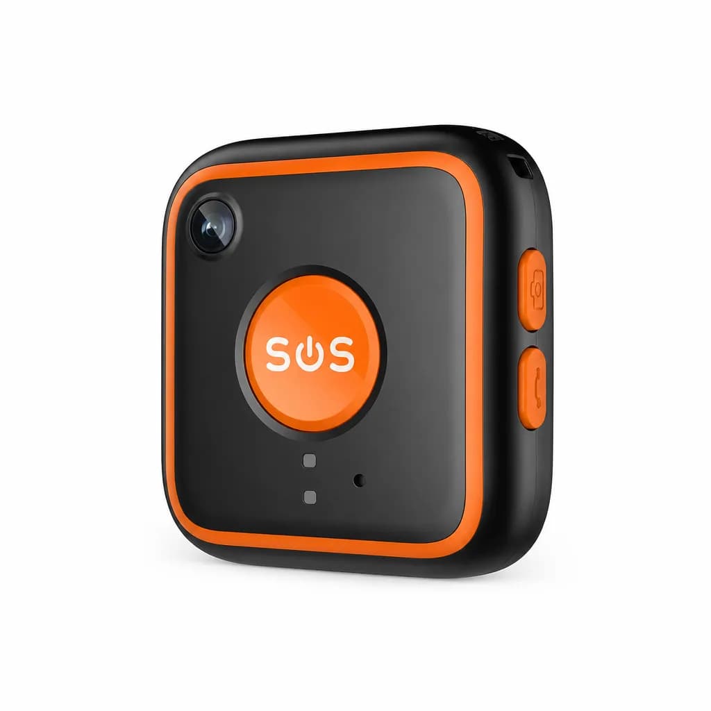 Mini 4G SOS GPS Pendant with Camera Real-Time Tracking & Calls