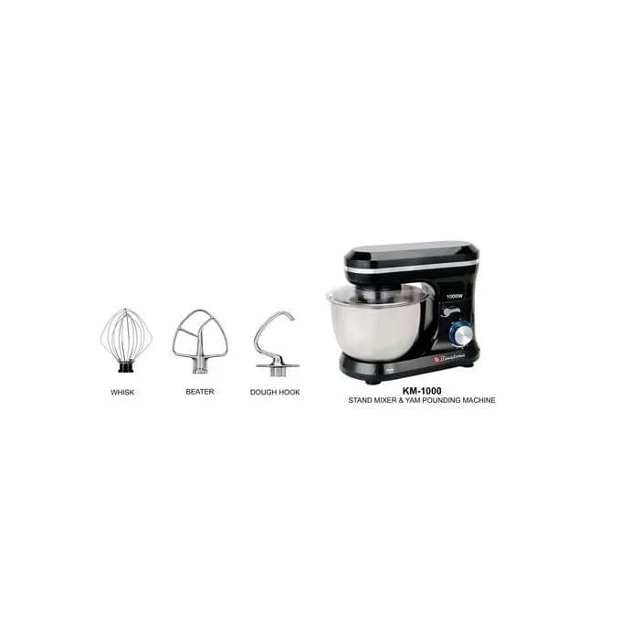 Binatone  Stand Mixer and  Yam Pounding Machine km 1000 4L 3