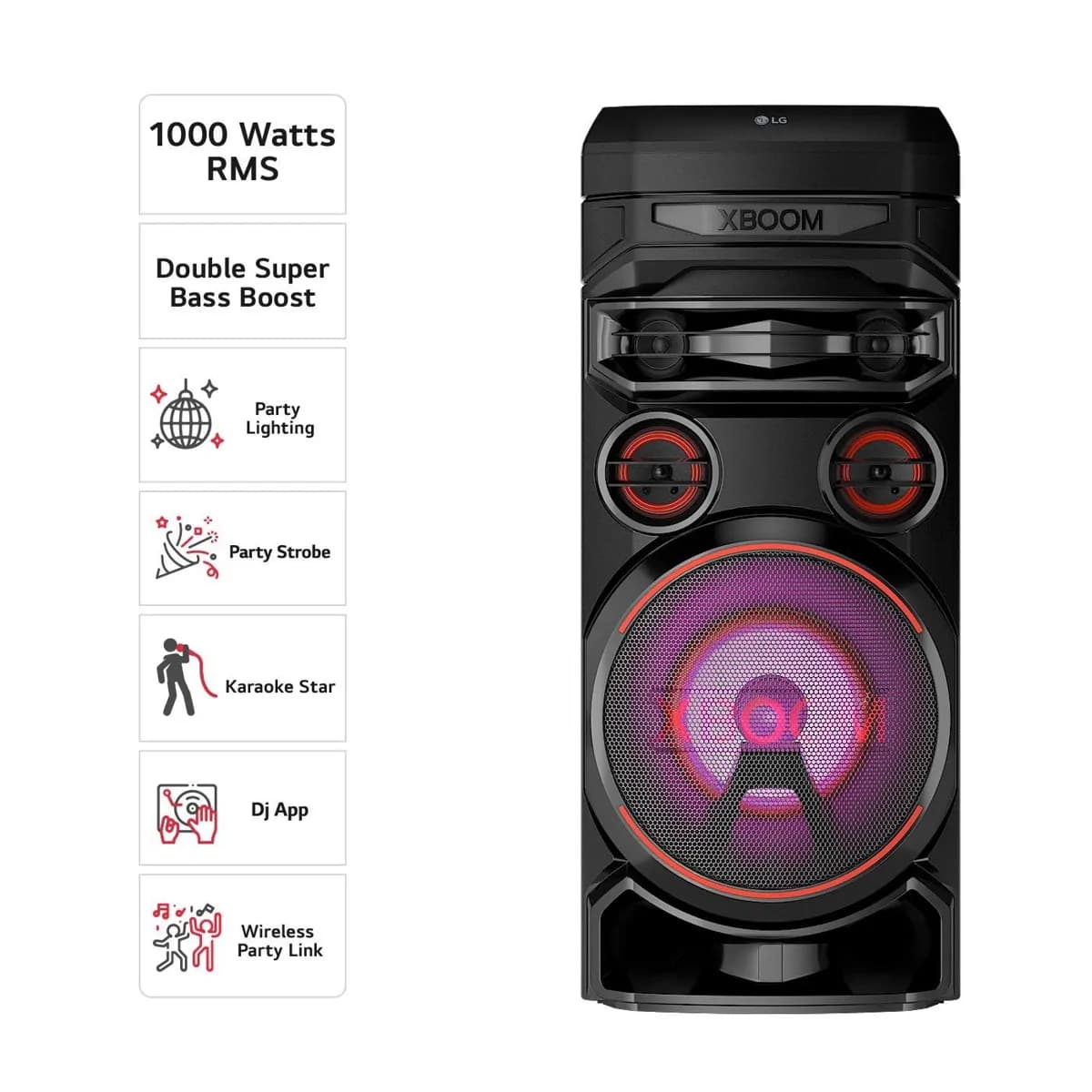 LG 1000W All In One XBOOM Hi-Fi System | AUD7RNC | MAMA 2