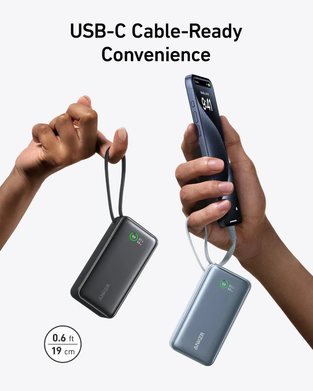 Anker 10,000mAh 30W USB-C Power Bank 3