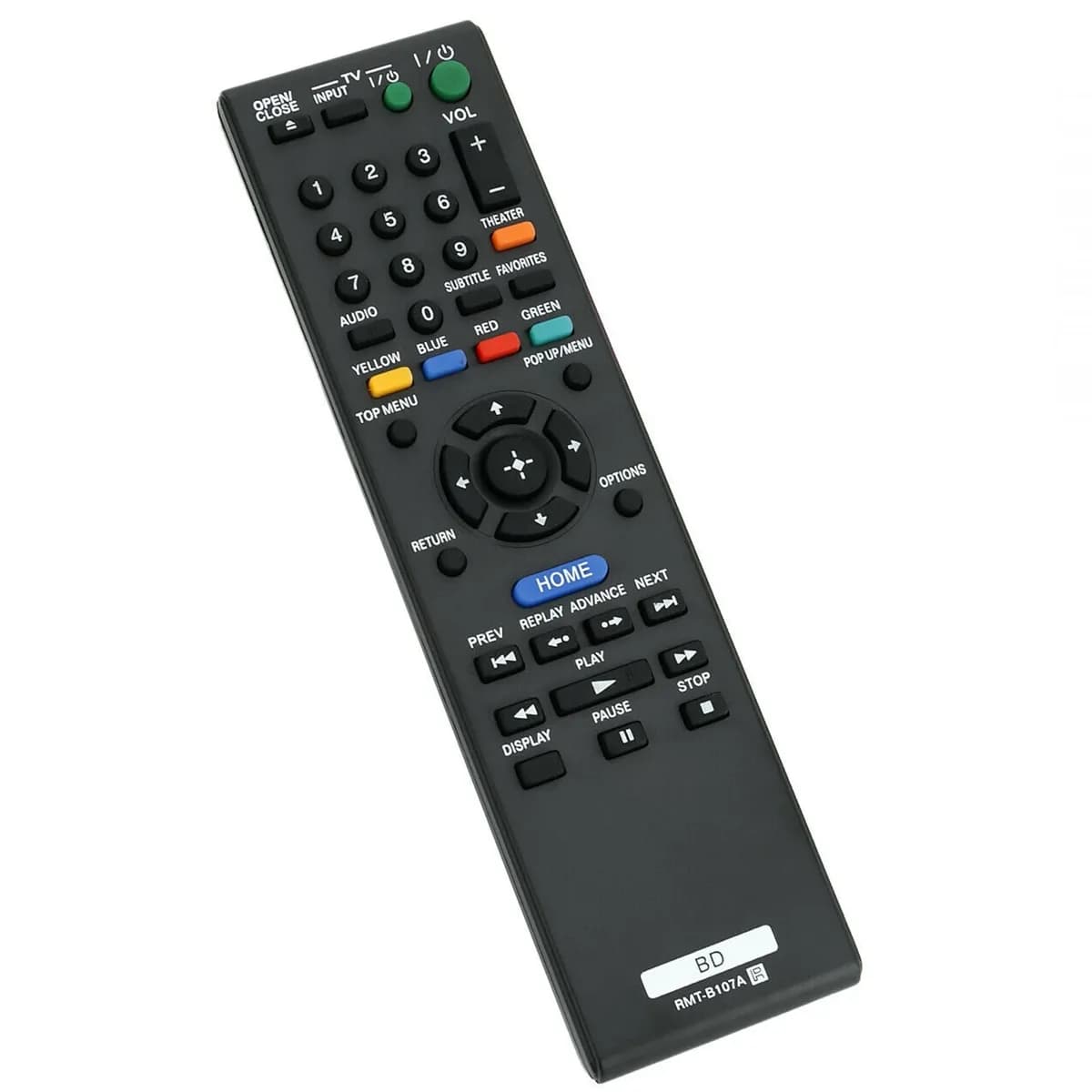 Sony 3D Blu Ray DVD Player Remote Control 3