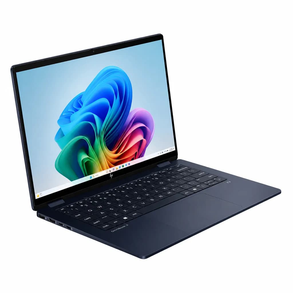 Hp Omnibook X Flip Laptop ngai 14-Fm0014ca Intel Core Ultra 7 258v Processor 32GB DDR5 1TB Plce Ssd Win 11 Home 14-Inch