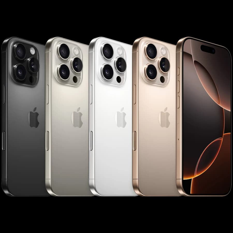 Apple Iphone 16 pro 128gb/256gb/512gb/1tb Physical + eSIM 6.3 inches 8gb 3582mAh