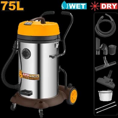 Industrial Vacuum Cleaner Wet And Dry - 75L 5