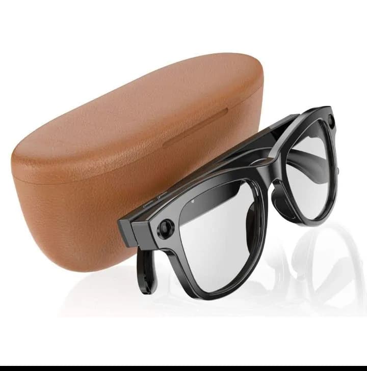 2000W Pixel M02 Ultra Smart Sunglasses, 2 Lens & Charging Case, 4K Video Camera, AI Photo Translation chop 2