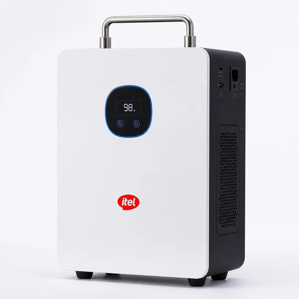 itel Energy 500W Inverter Power Tank + 1kWh LiFePO4 Battery All-in-One Solar Power System